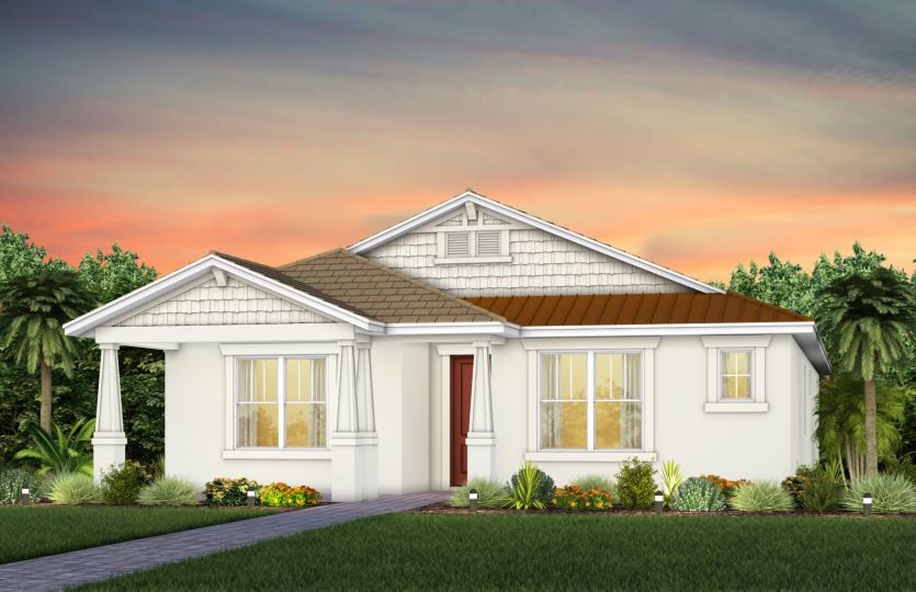 Exterior C2A in Craftsman Alabaster