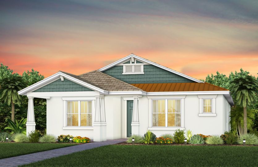 Exterior C2A in Craftsman Pure White