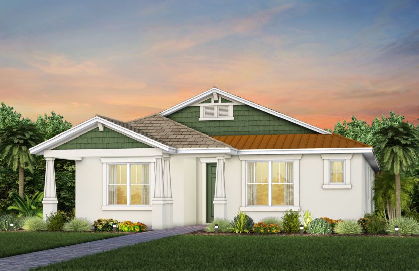 Exterior C2A in Craftsman Pearly White