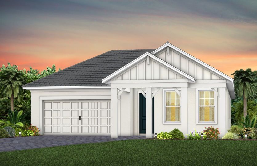 Exterior FH203 in Farmhouse  Spare White Dark Knight
