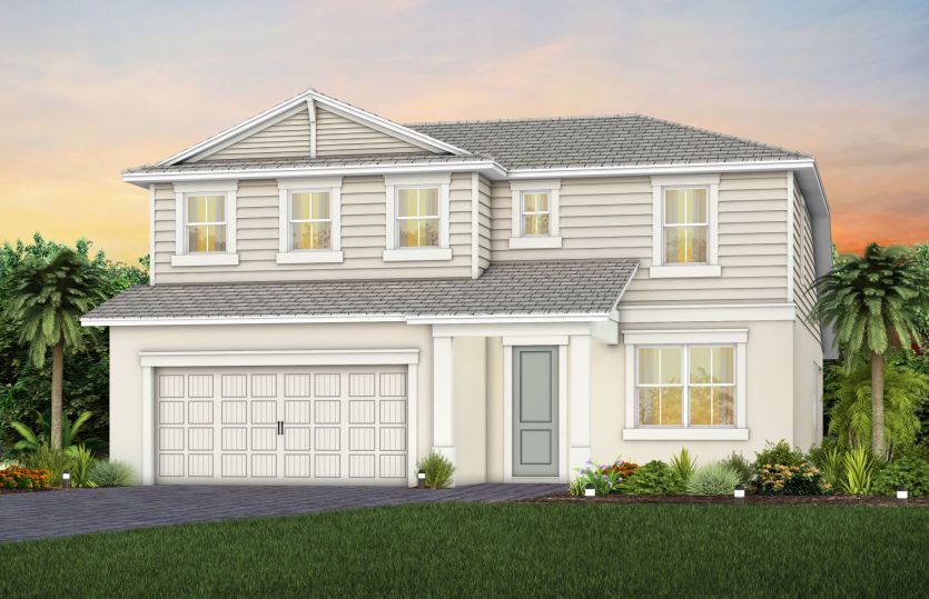 Elevation CO103 in Coastal Alabaster