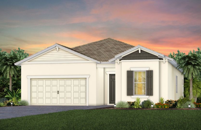 Elevation C202 in Craftsman Paperwhite