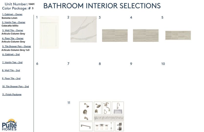 Interior Selections