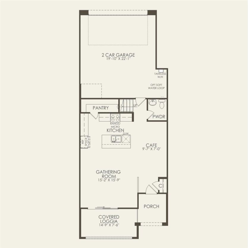 First Floor 3 br / 2.5 ba