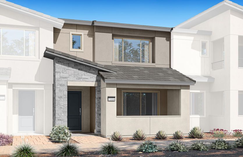 Branton 6-Plex, Elevation B