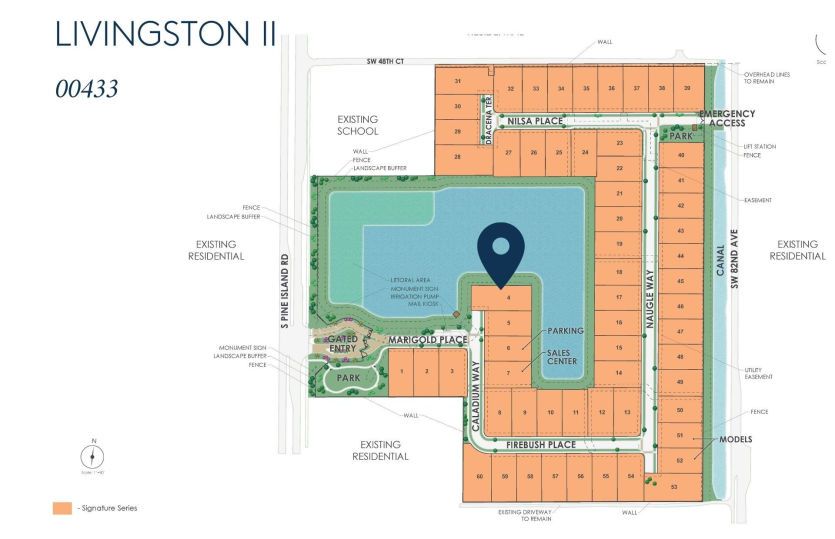 Livingston II Homesite 00433 Map