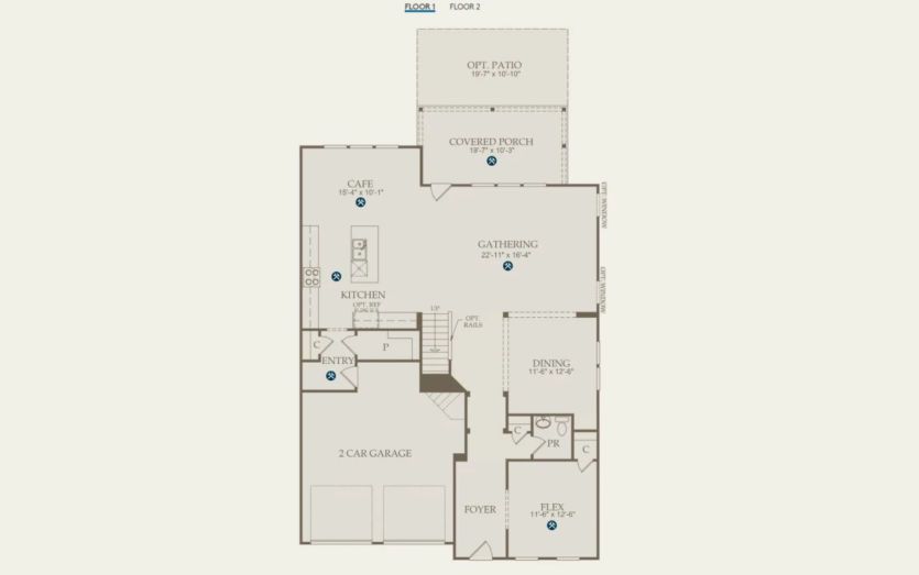 First Floor 4 br / 2.5 ba