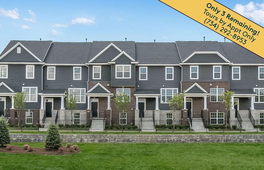 Townes at Mill Street North por Pulte Homes en Detroit Michigan