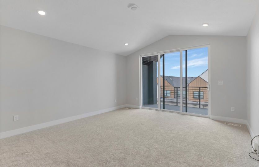 Owner's Suite with Vaulted Ceilings