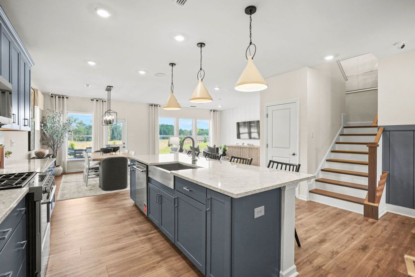 Kitchen with an Island