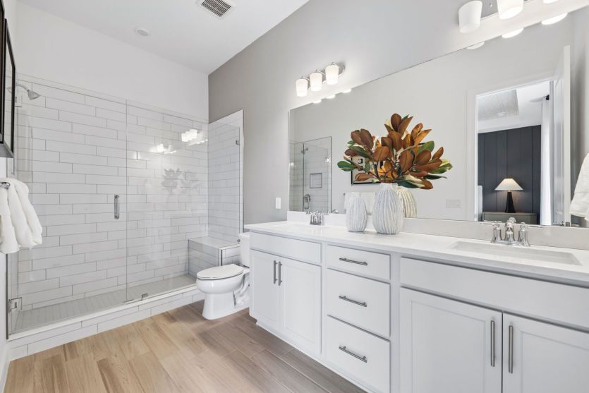 Primary Bathroom with Dual Sinks