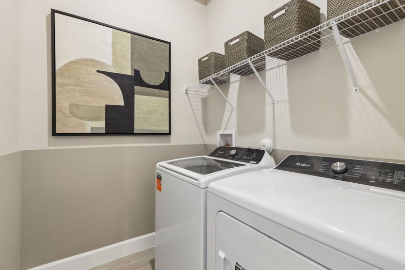 Upstairs Laundry Room