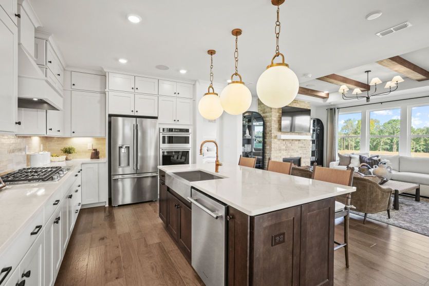 Kitchen with an Island