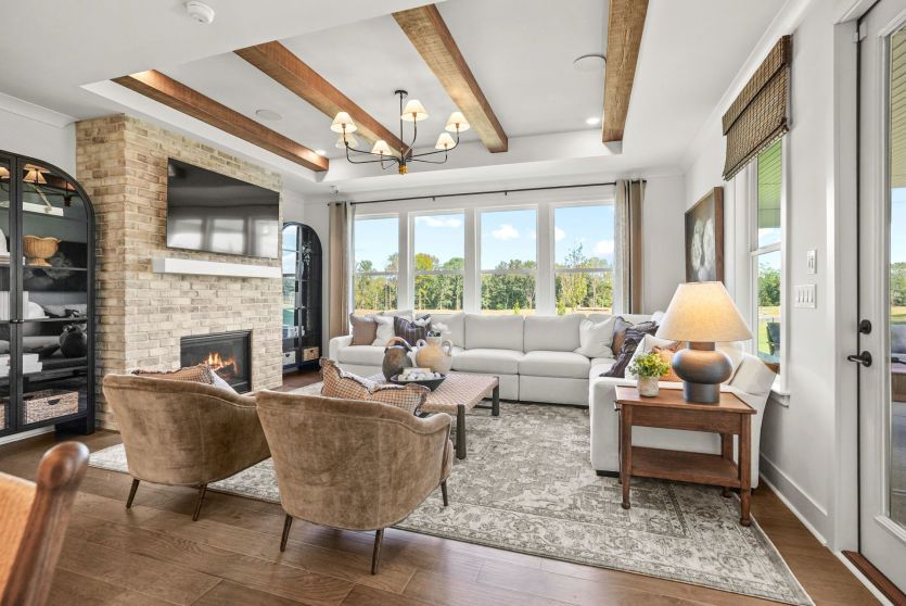 Spacious Living Room
