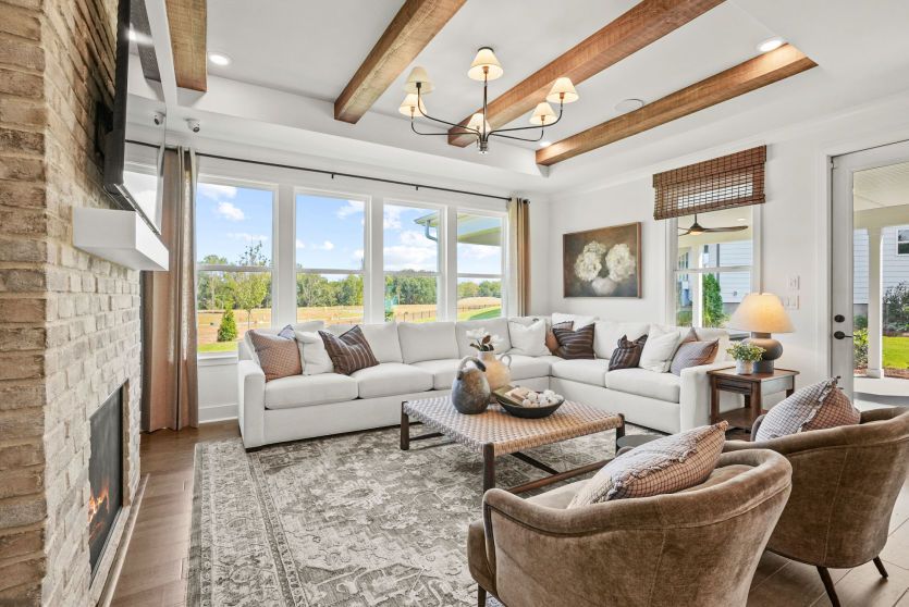 Spacious Living Room