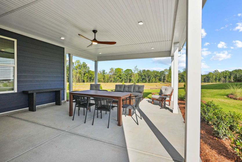 Covered Extended Patio