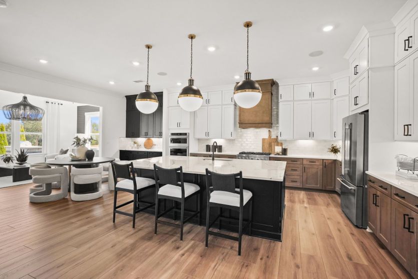 Large Kitchen with an Island