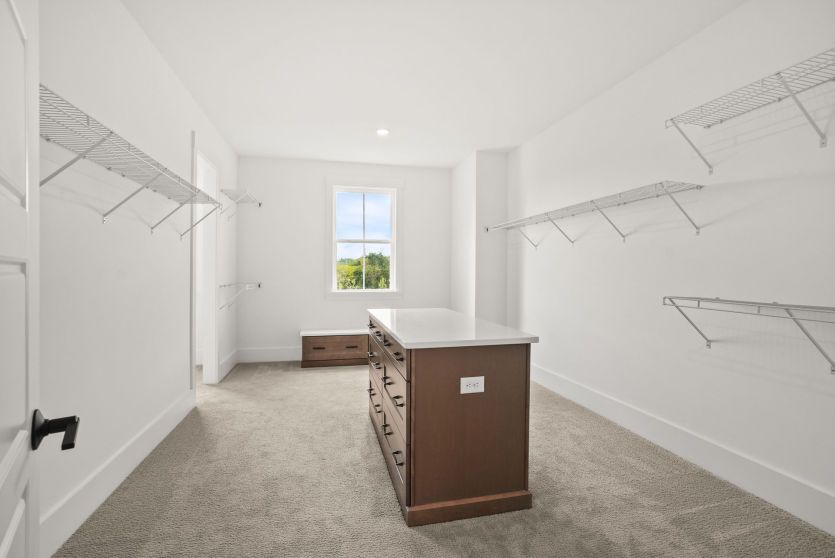 Spacious Owner's Closet