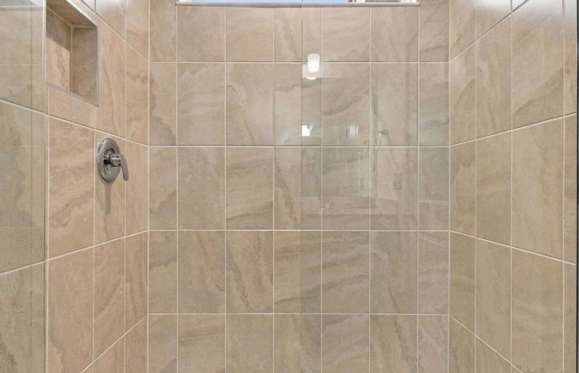 Owner's Walk-in Shower