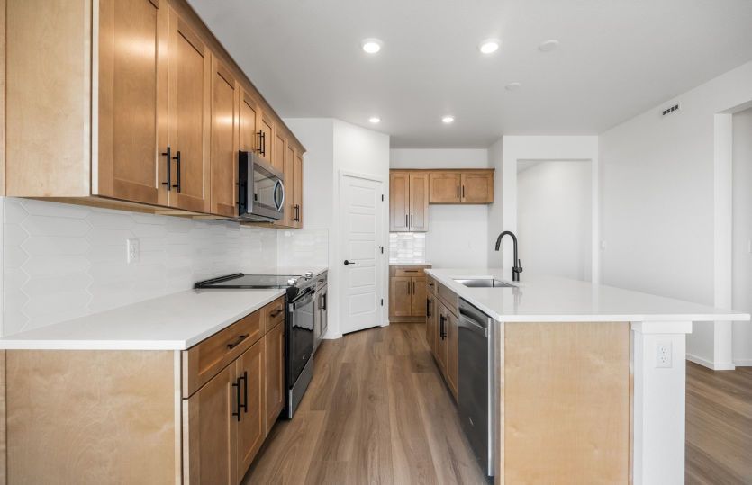 Kitchen with Spacious Center Island