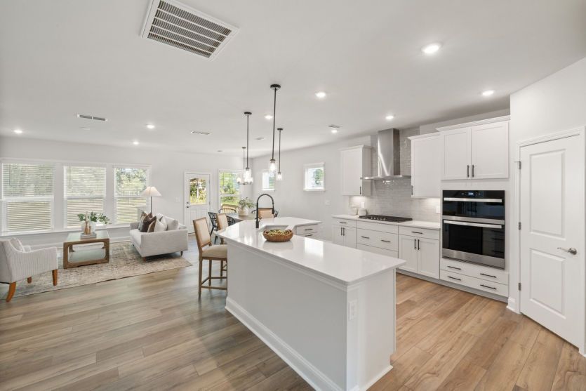 Stonebrook #23 - Kitchen overlooks Cafe & Gathering Room for Connectivity