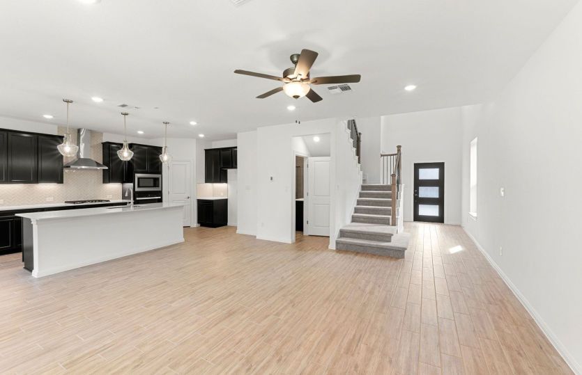 Representational Photo- Open Concept Layout