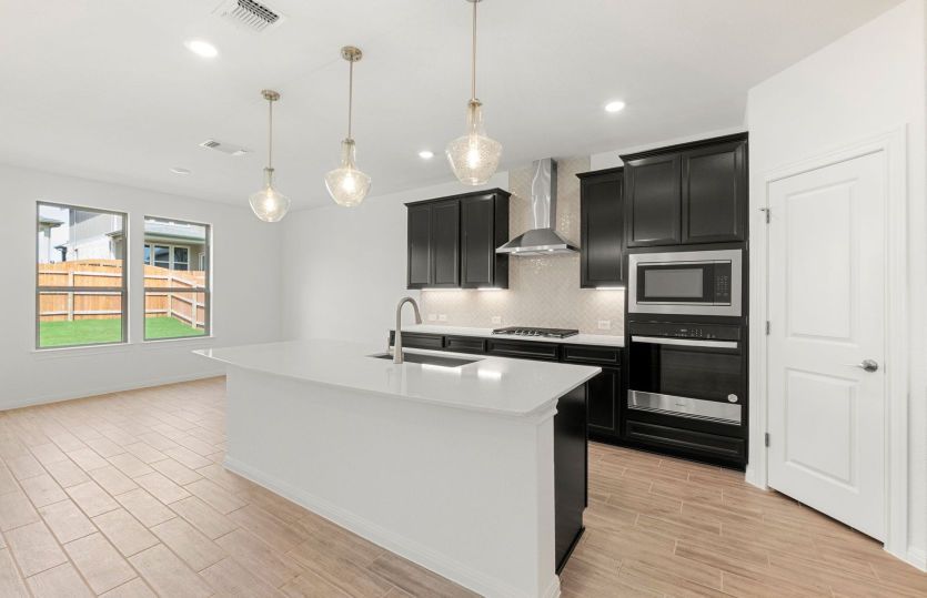 Representational Photo- Open Kitchen