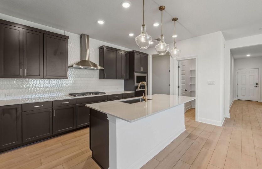 Representational Photo- Open Kitchen