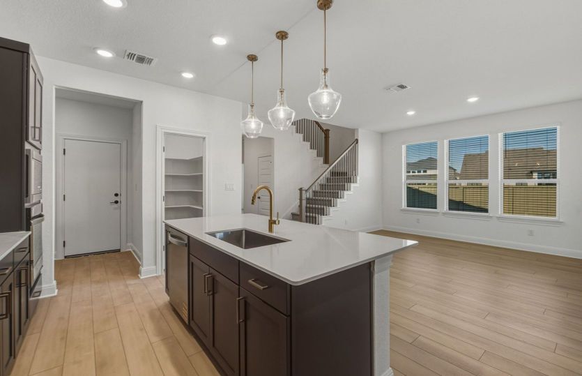 Representational Photo- Open Kitchen