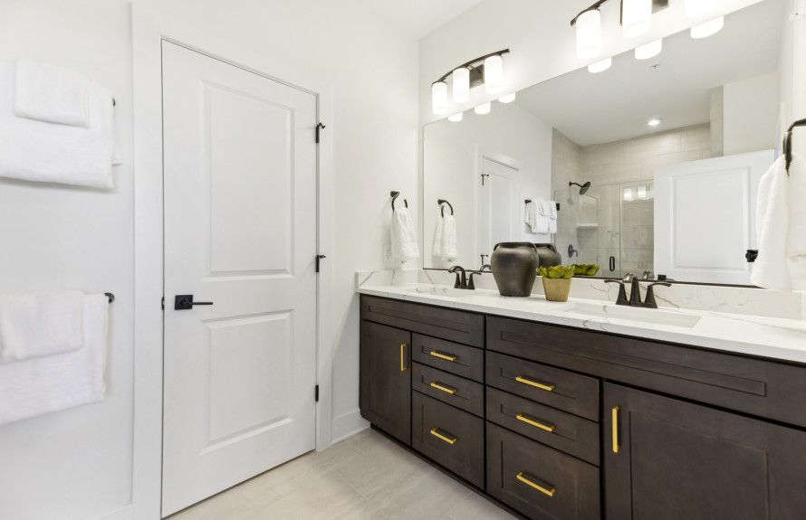 Owner's Bathroom with Dual Vanities