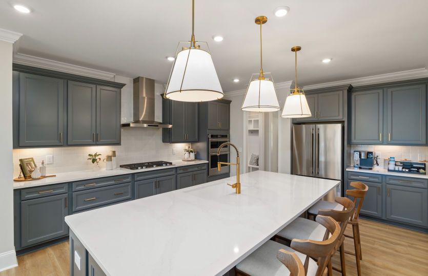 Spacious Kitchen Island