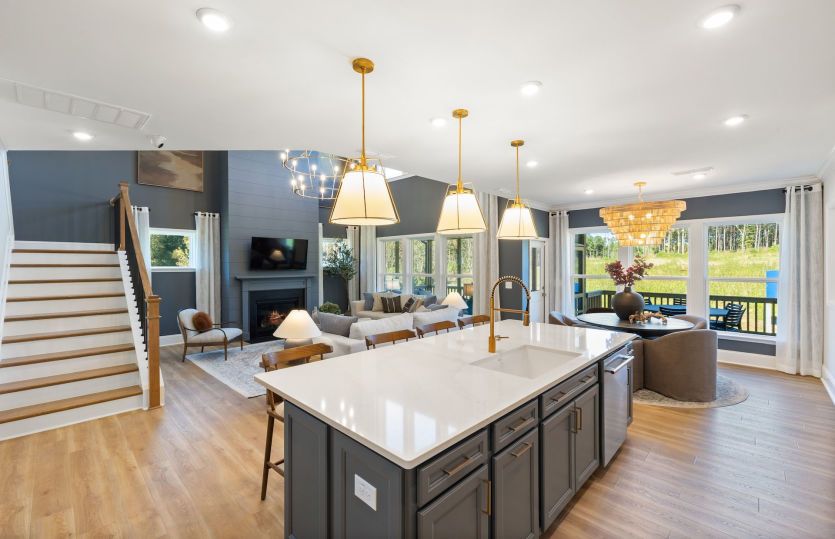 Open Concept Gourmet Kitchen