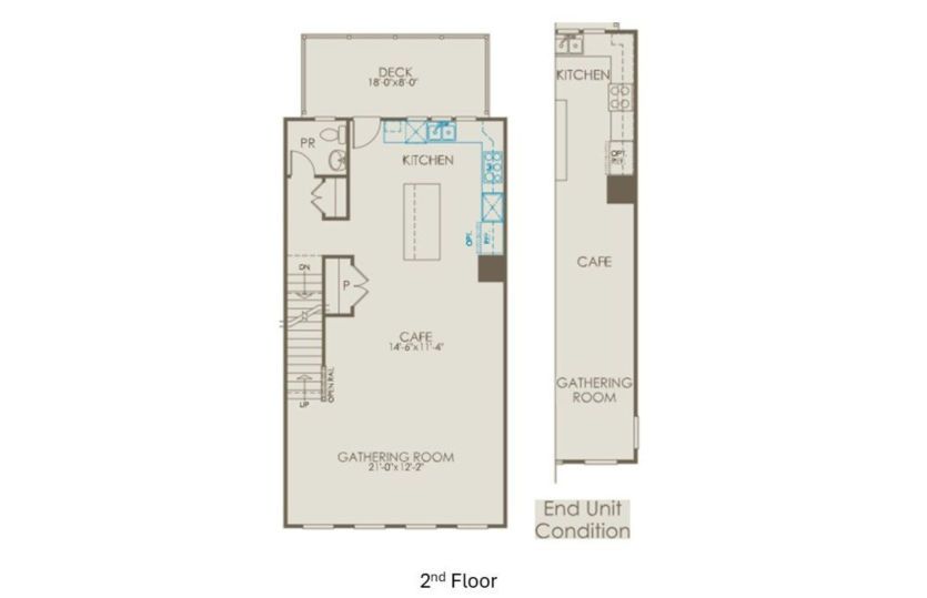 Second Floor Layout