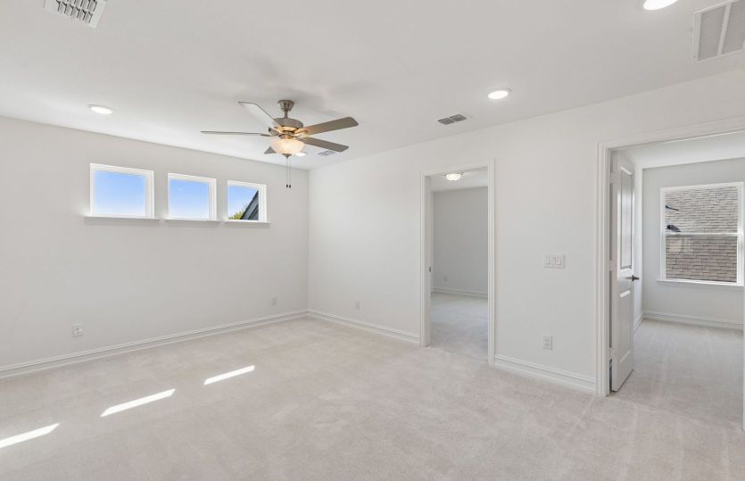 Spacious loft on second level
