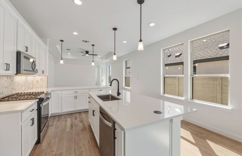 Representational Photo- Open Kitchen
