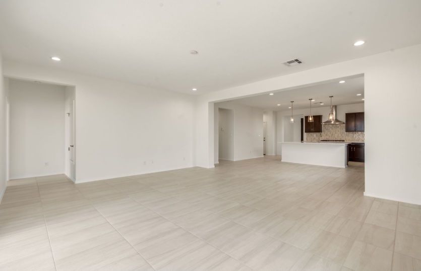 Owner's suite conveniently located off of living area