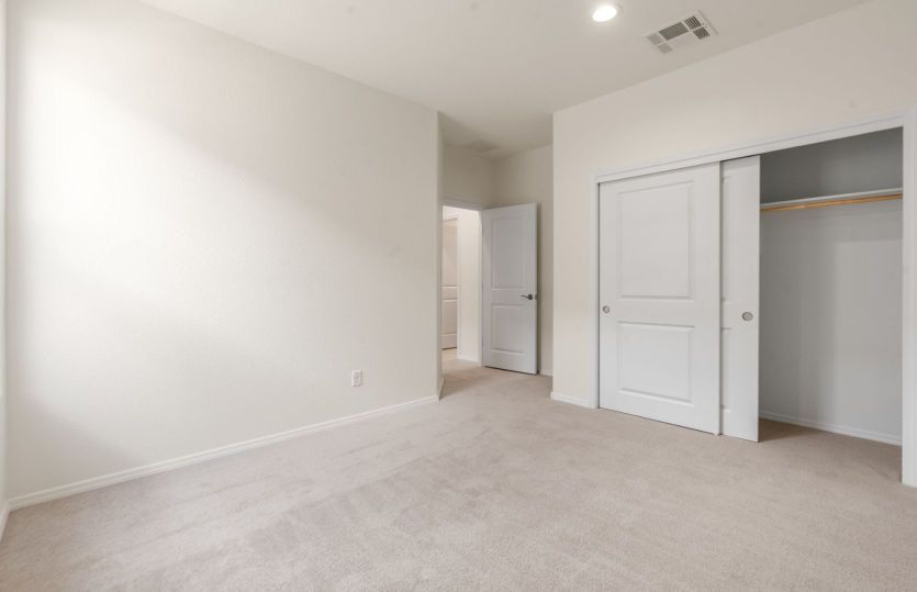 Spacious third bedroom