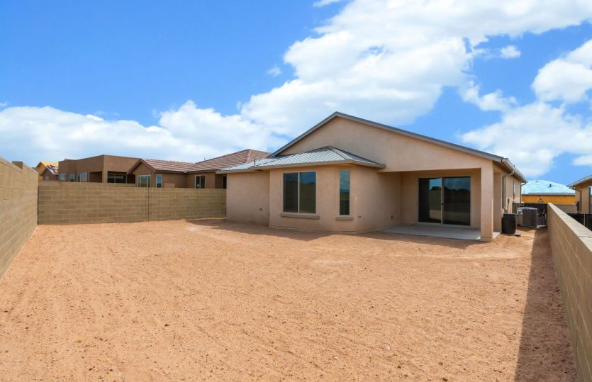 Large backyard with endless possibilities