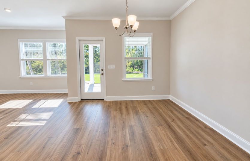 Charming dining area for everyday meals and gatherings.
