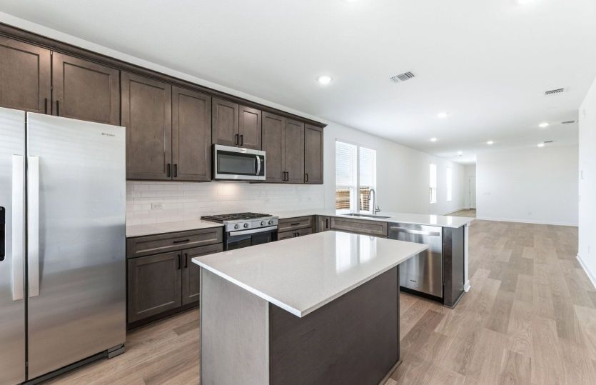 Representational Photo- Open Kitchen