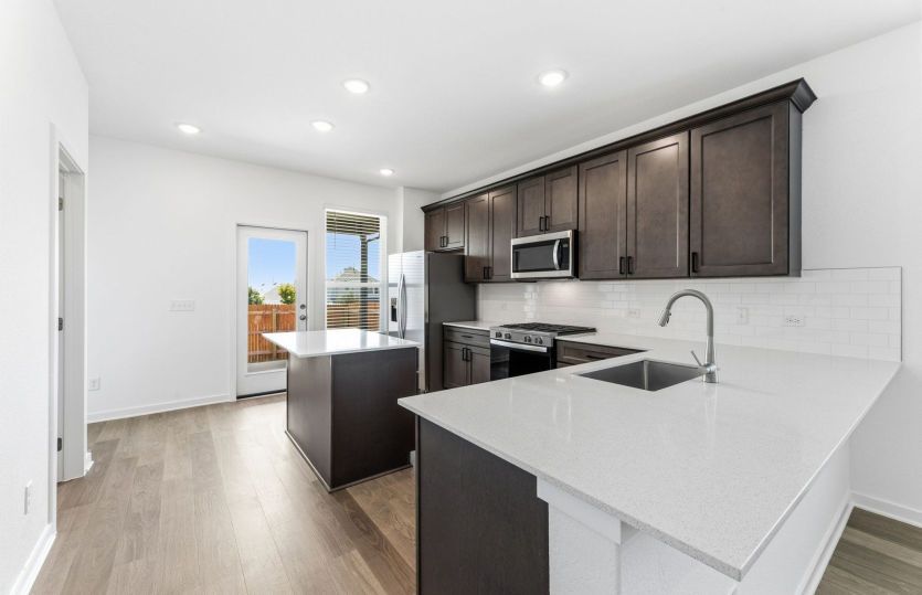 Representational Photo- Open Kitchen