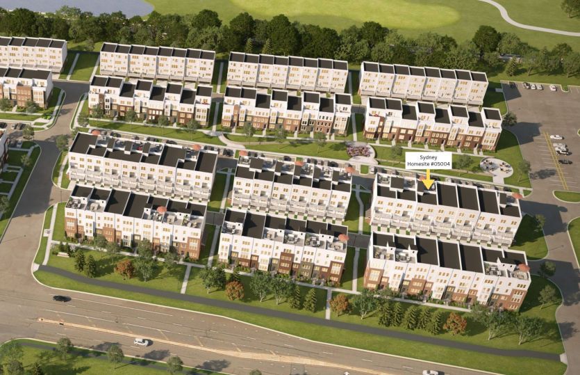 Location on Aerial Rendering