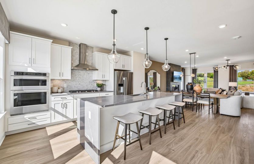 Gourmet Kitchen with Expansive Island