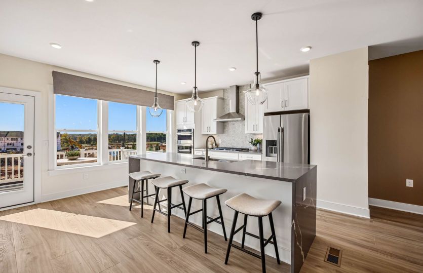Gourmet Kitchen with Optional Cascade Island