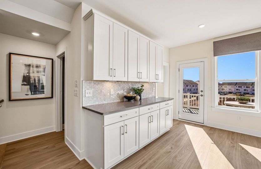 Optional Cabinets in the Gourmet Kitchen