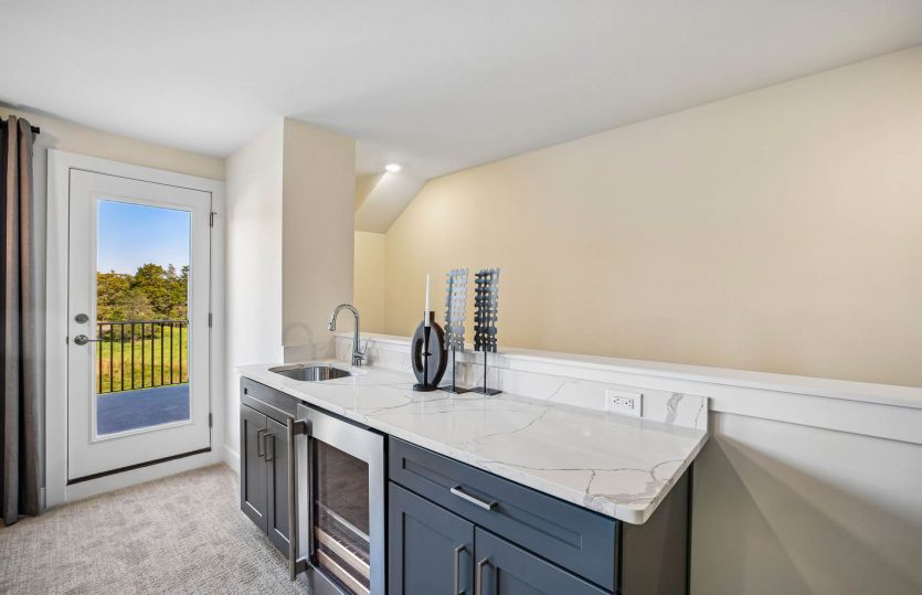 Optional Wet Bar in the Loft