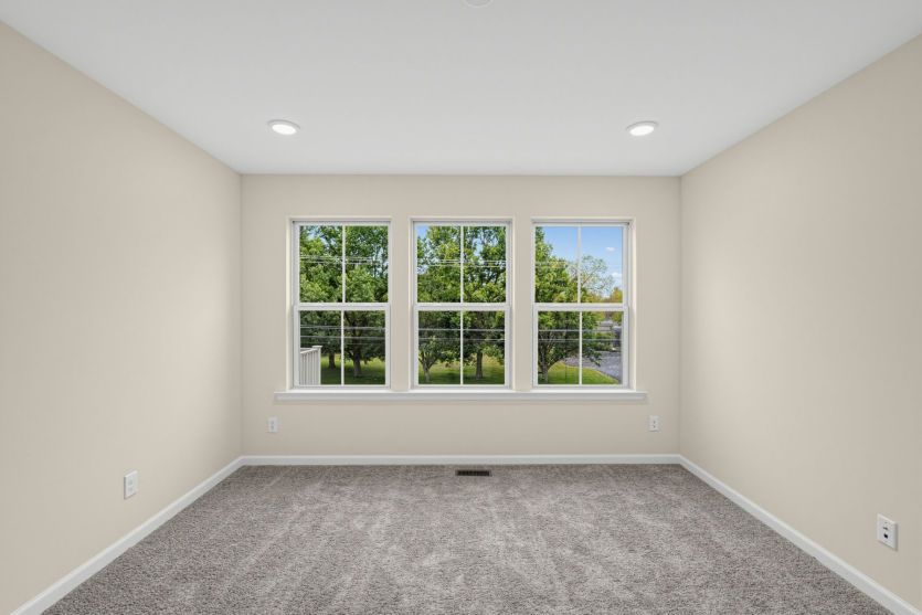 Spacious bedroom