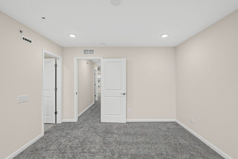 Spacious bedroom