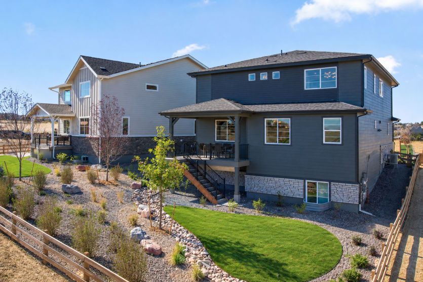 Back Exterior with a Covered Deck