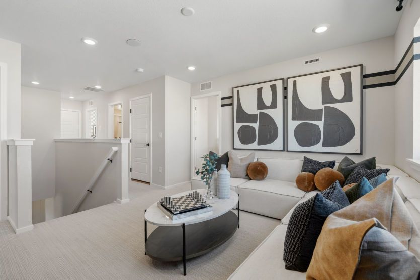 Loft on Second Level for Flexible Living Space